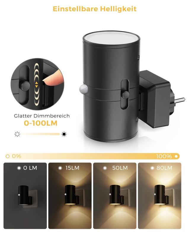 NovaSense™ | dimmbarem Nachtlicht