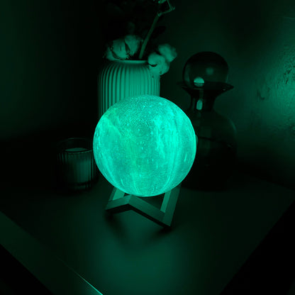 3D Galaxy - Maanlamp - 16 kleuren